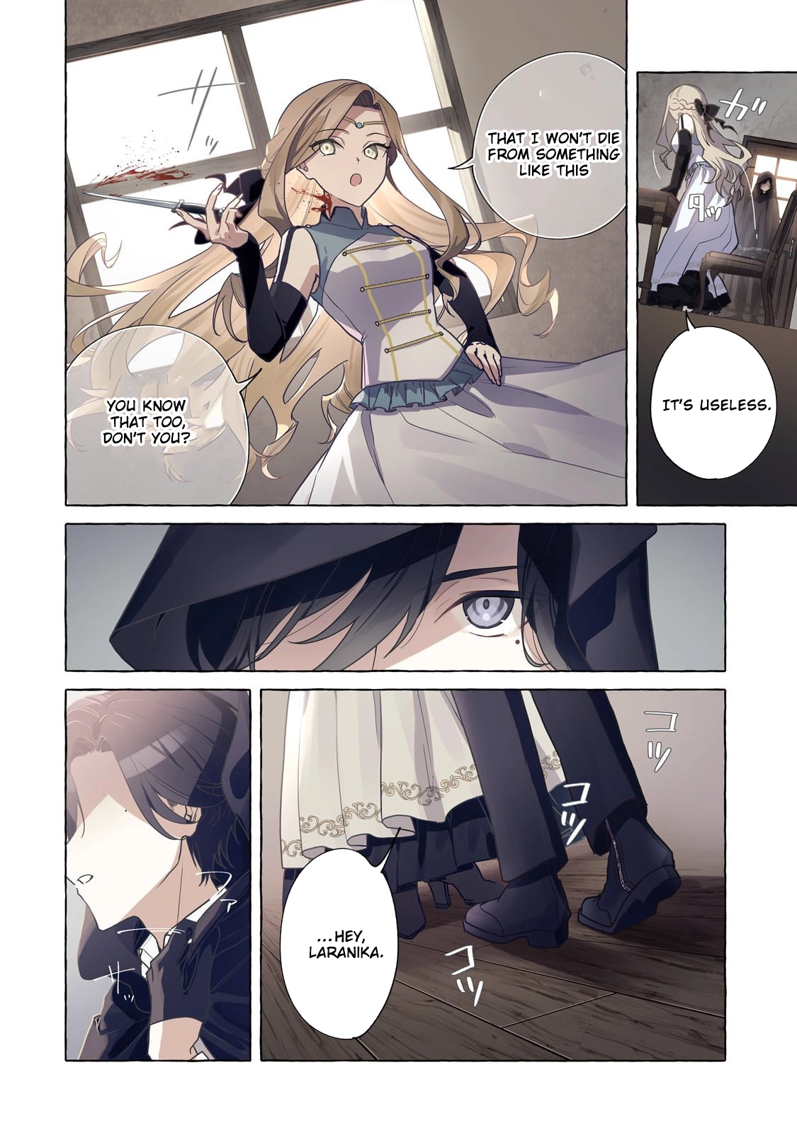 The Assassin Wants to Kill the Immortal Witch. Chapter 1 - . Page 2